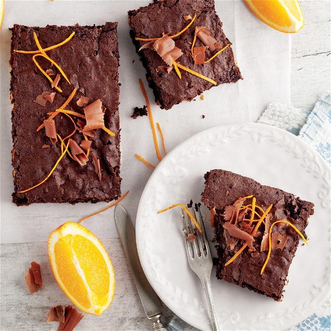 Image of Chocolate Orange Brownies