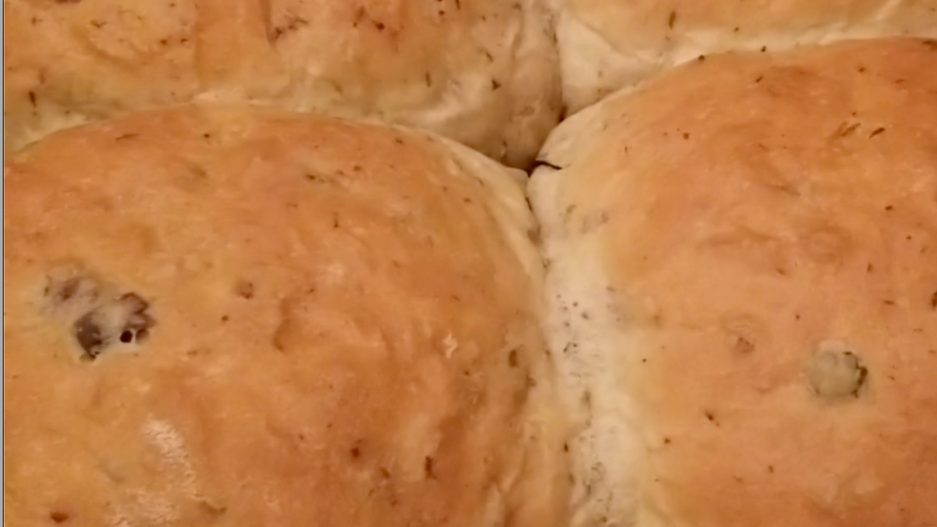 Image of Ghee, Olive & Thyme Rolls