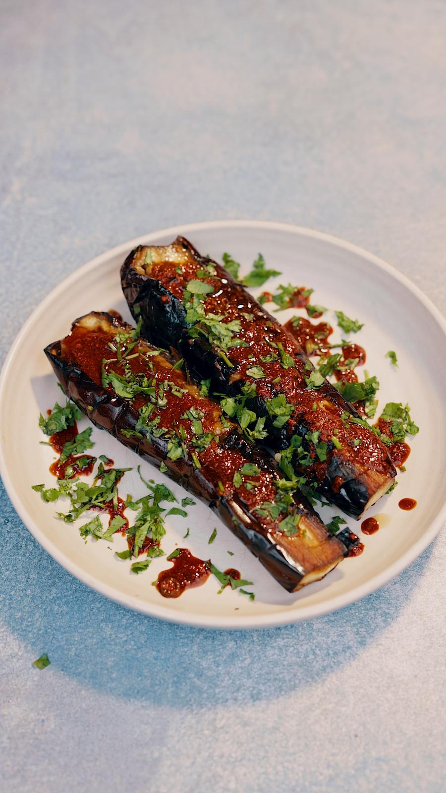 Image of Eggplant with Soy Chili 