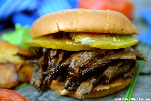 Image of Bison Chuck Roast for Pulled Buffalo B.B.Q.