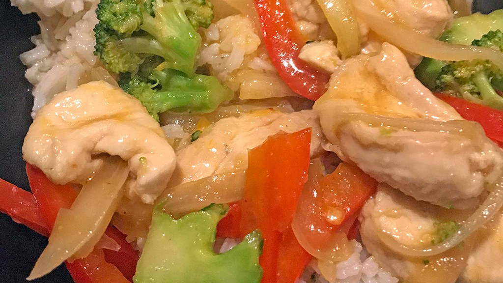Image of Orange Chicken with Vegetables