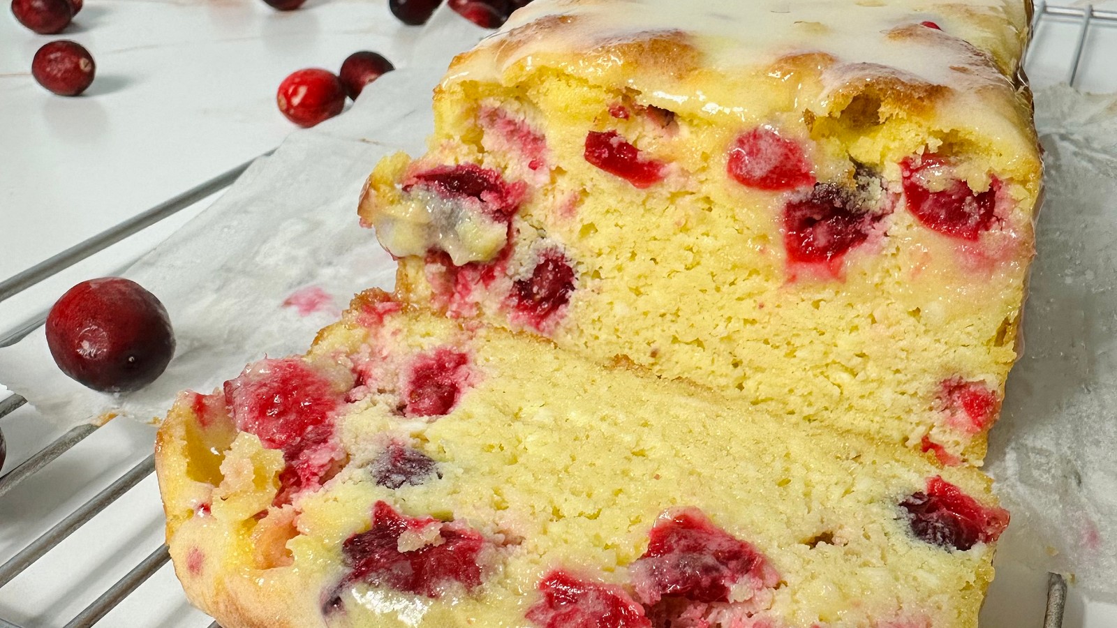 Image of Cranberry Lemon Loaf