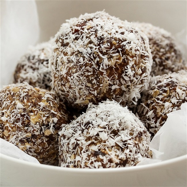 Image of Coconut Date Balls