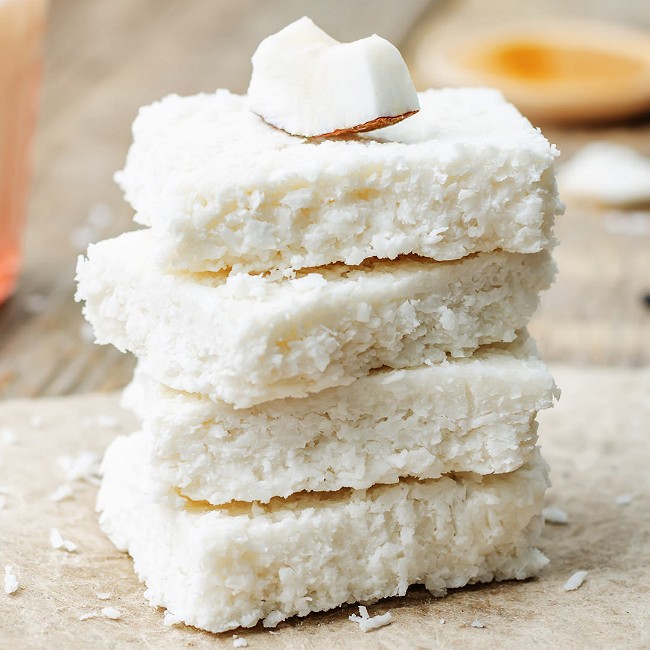 Image of No-Bake Coconut Bars