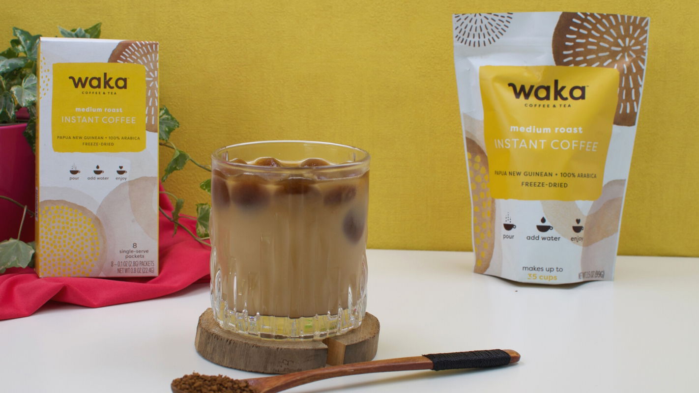 Image of Vanilla Latte with Coffee Ice Without Espresso