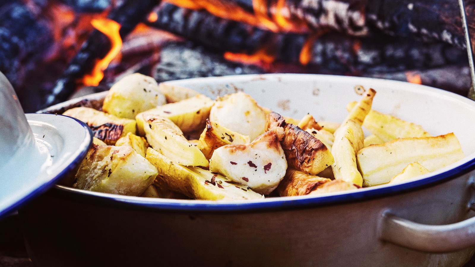 Image of Roasted potatoes with Dulse seaweed 