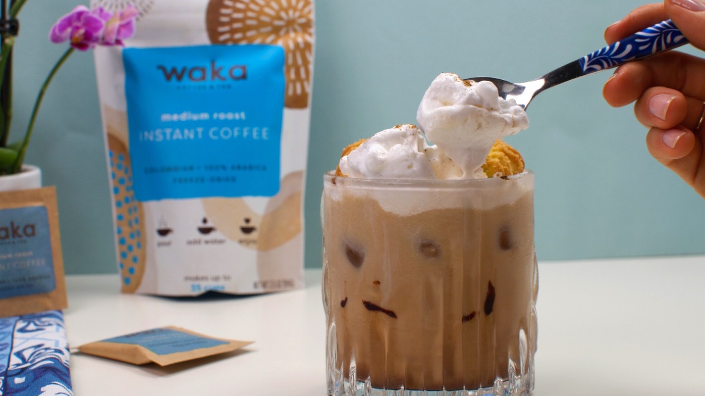 Image of Cookie Ice Mocha With Instant Coffee Recipe