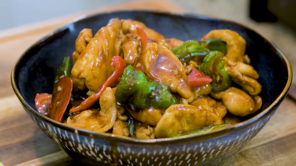 Pepper Chicken Stir Fry