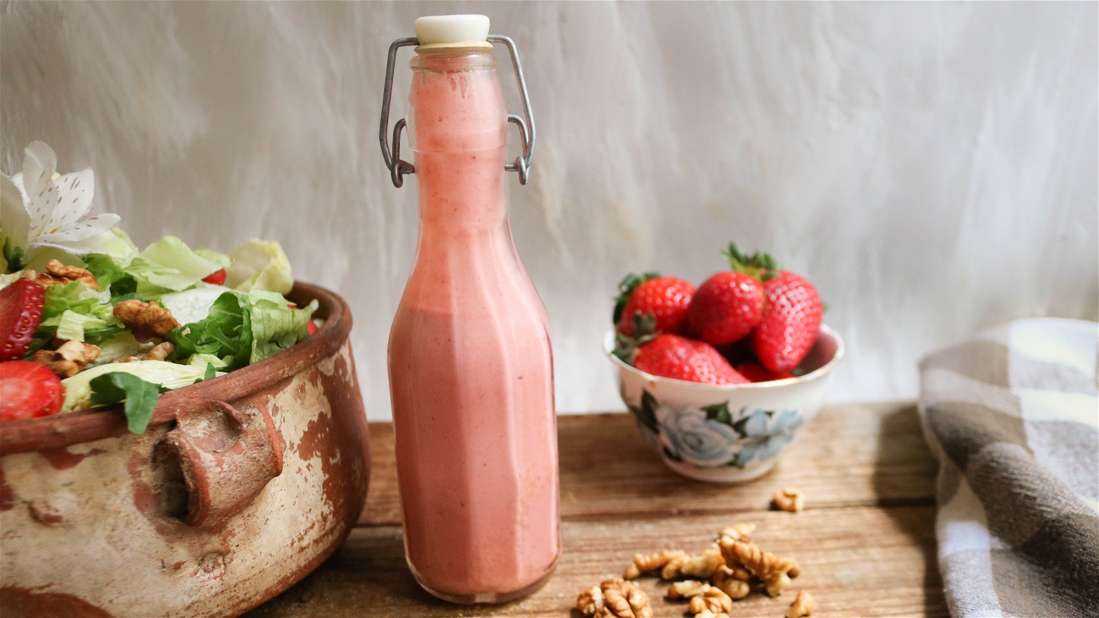 Image of Recipe-56-Strawberry Olive Oil Creamy Dressing