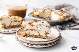 Image of Creamy Butter Pecan Ice Cream Pie