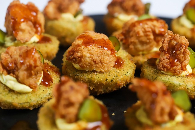 Image of Hot Chicken Deviled Eggs