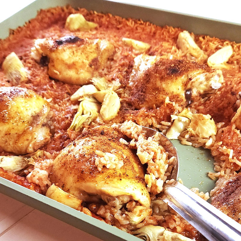 Tomato Soup Chicken and Rice