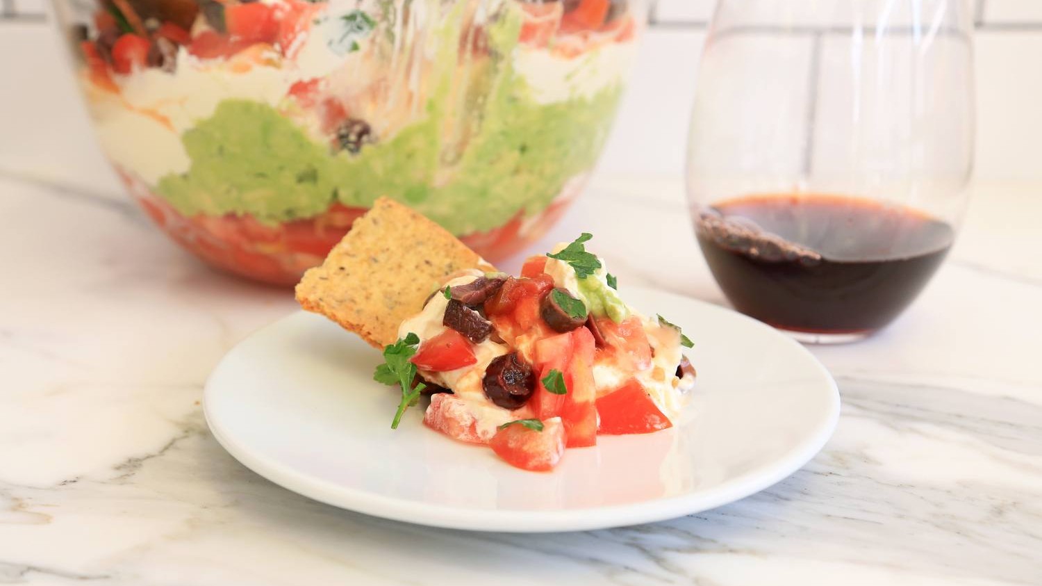 Image of Low Carb Mexican Dip Bowl