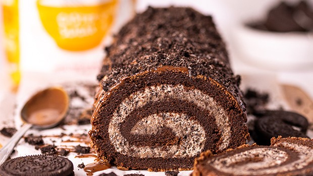 Image of Cookies and Cream Roulade