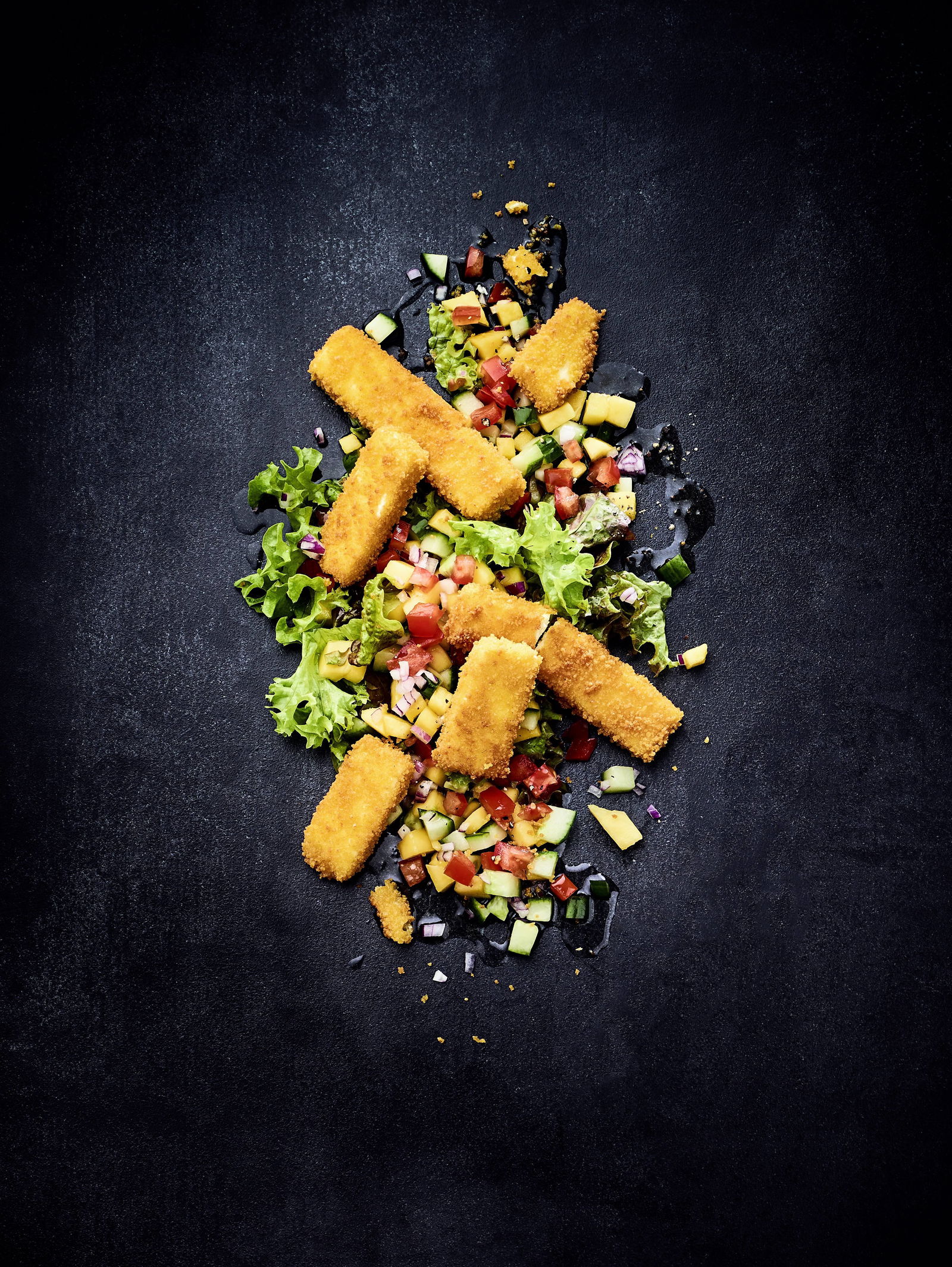 GEBACKENER FETA MIT VEGGIE KRUSTE – Veggie Crumbz