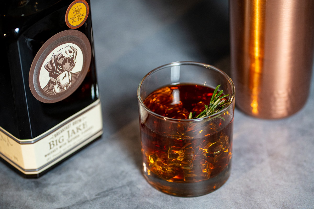 Brown Sugar Rosemary Old Fashioned