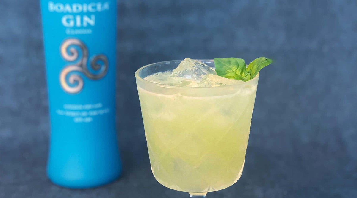 Boadicea® Gin - Gin Basil Smash