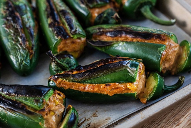 Image of Scorpion Tails with Piquillo Pepper Sauce