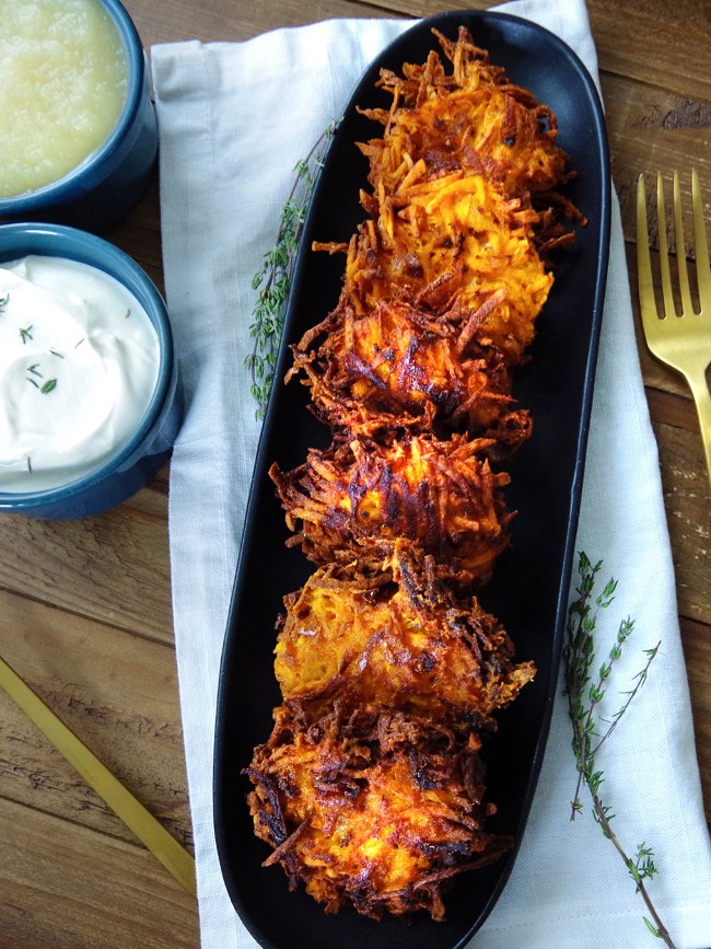 Image of Sweet Potato Latkes