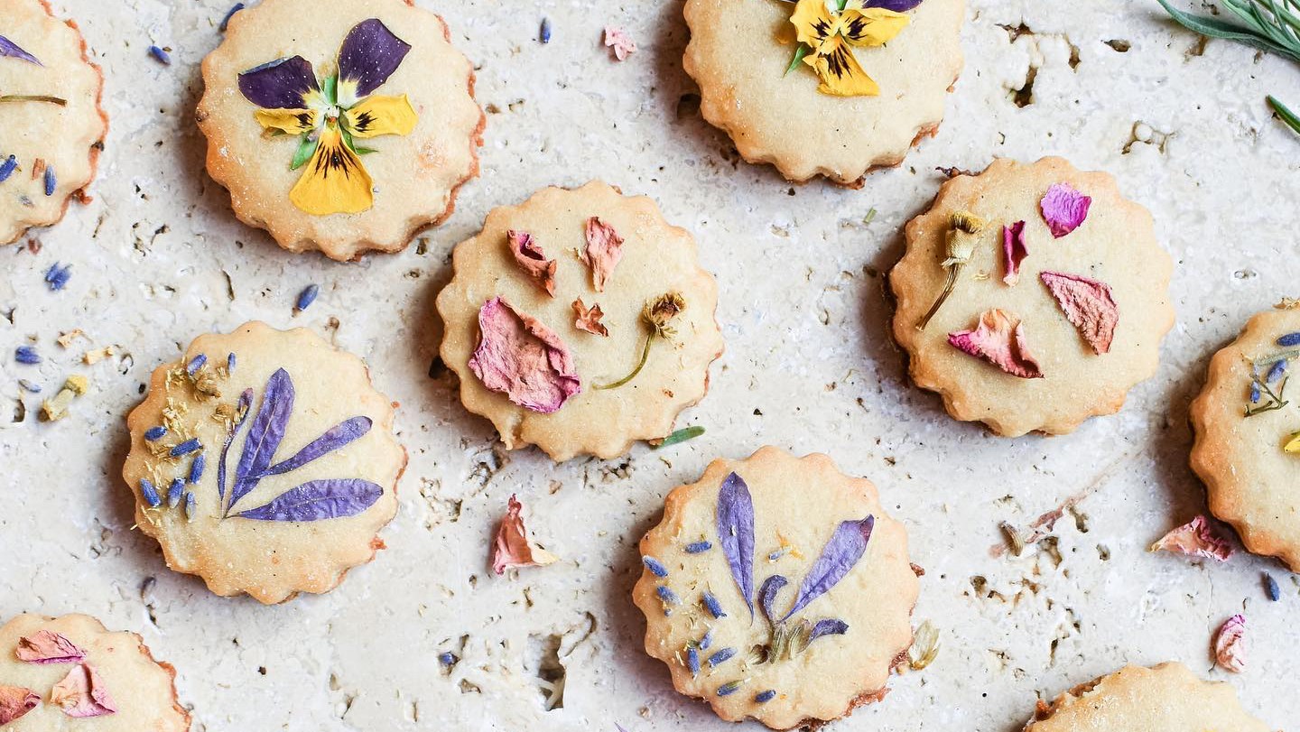 Image of Lemon Lavender Shortbreads