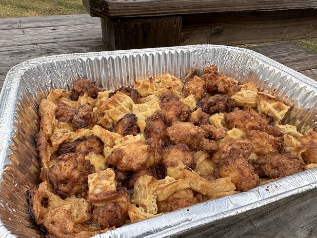 Image of Fried Chicken and Waffles Casserole