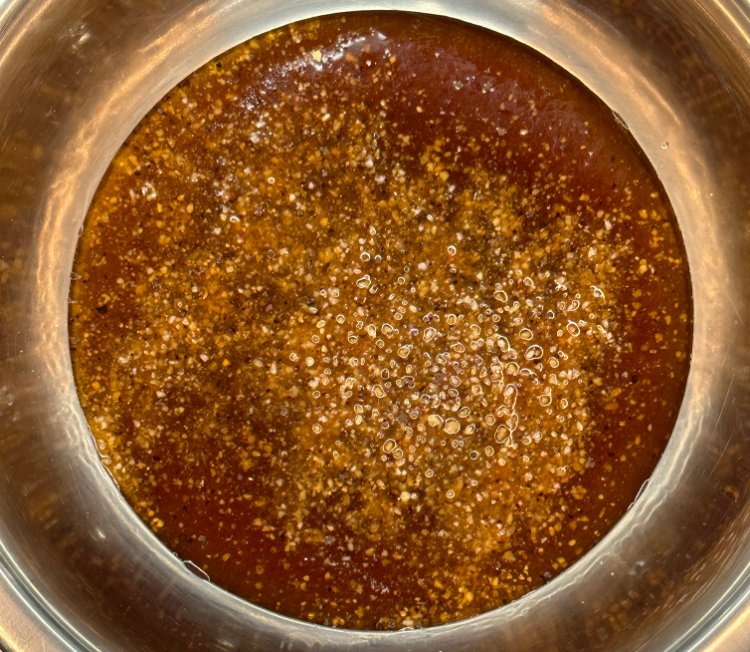 Image of Mix honey, vanilla and 1 Tbls of Maple Pecan rub...