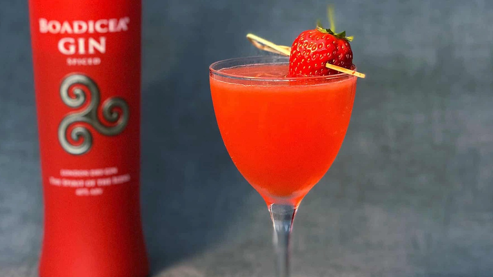 Image of Boadicea® Gin - Spiced Strawberry Gimlet