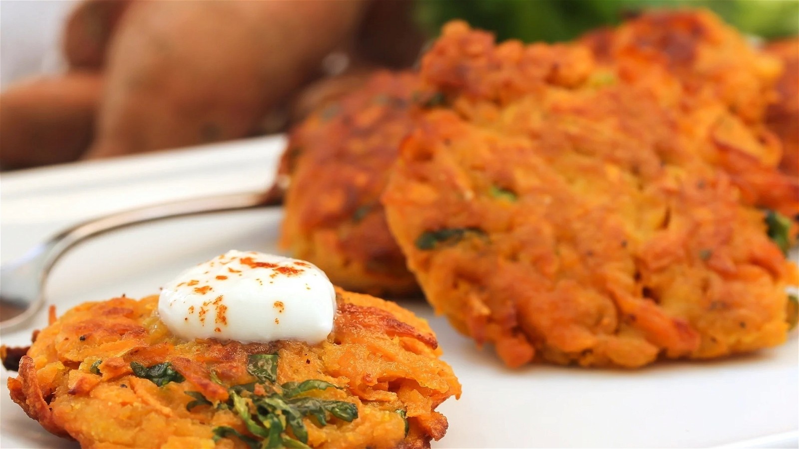 Image of Sweet Potato Latkes