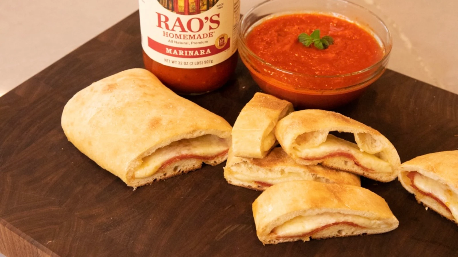 Image of Olivia Culpo’s Cheese & Pepperoni Calzone