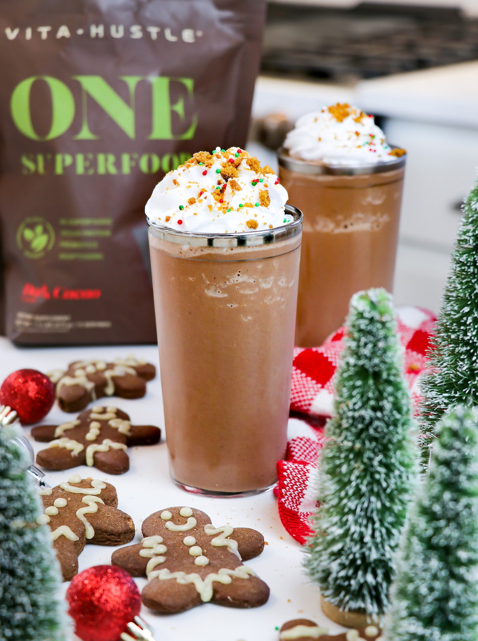 Gingerbread Protein Smoothie