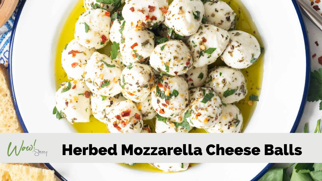 Image of Herbed Mozzarella Cheese Balls