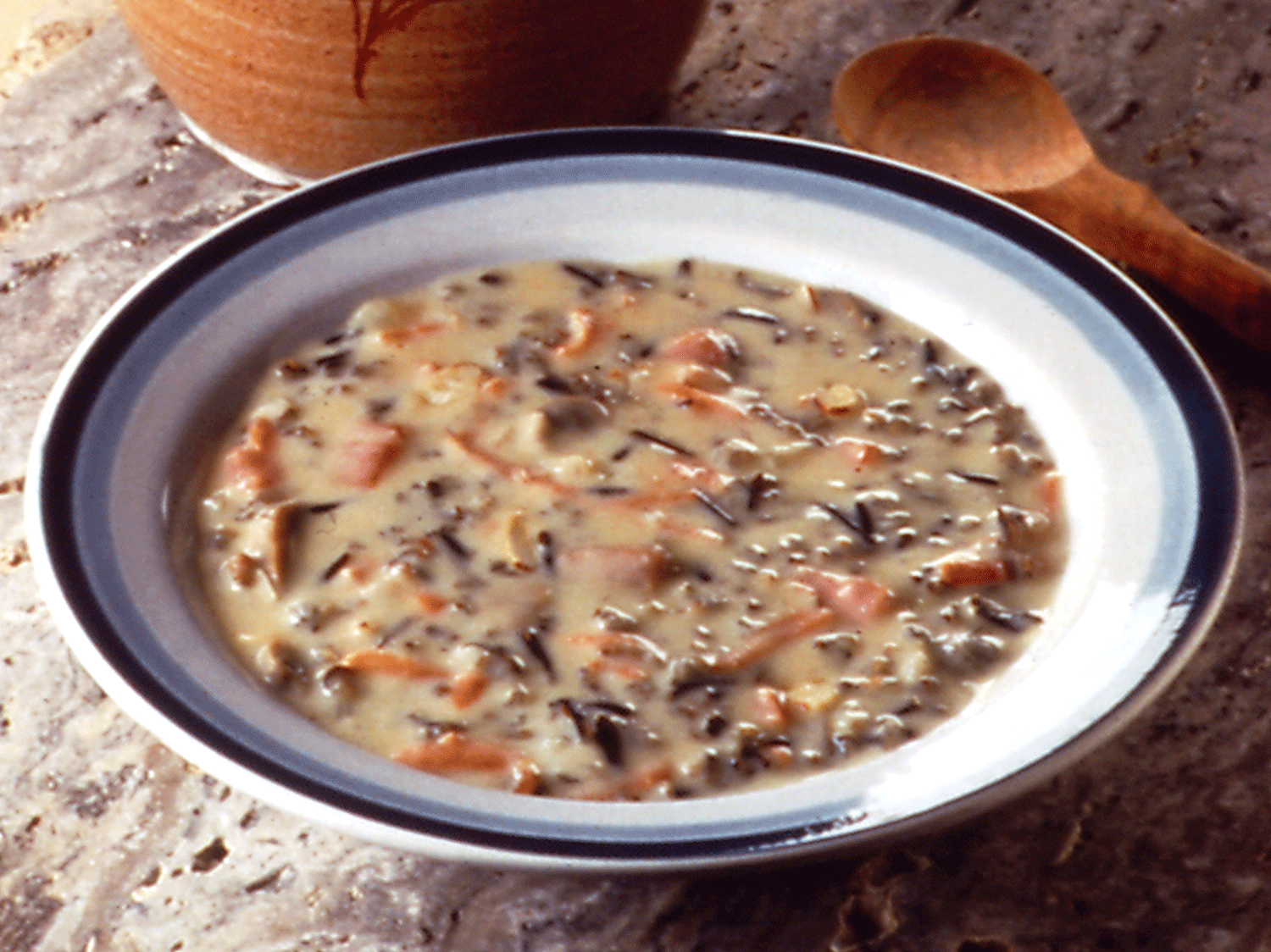 Image of Creamy Chicken and Wild Rice Soup