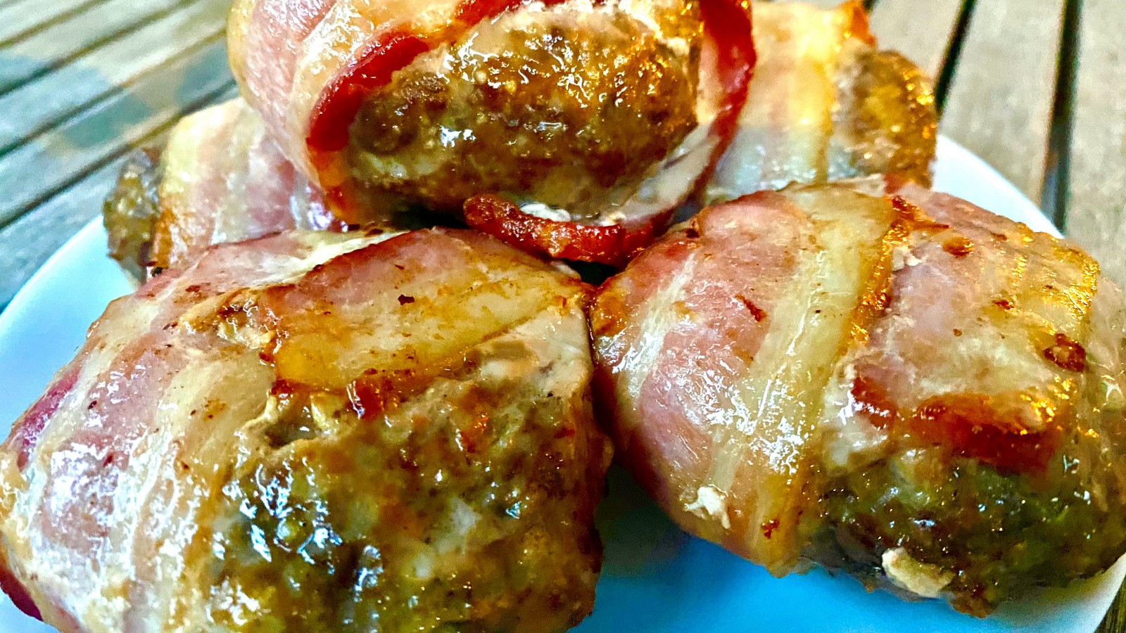 Image of Bacon Wrapped Burgers