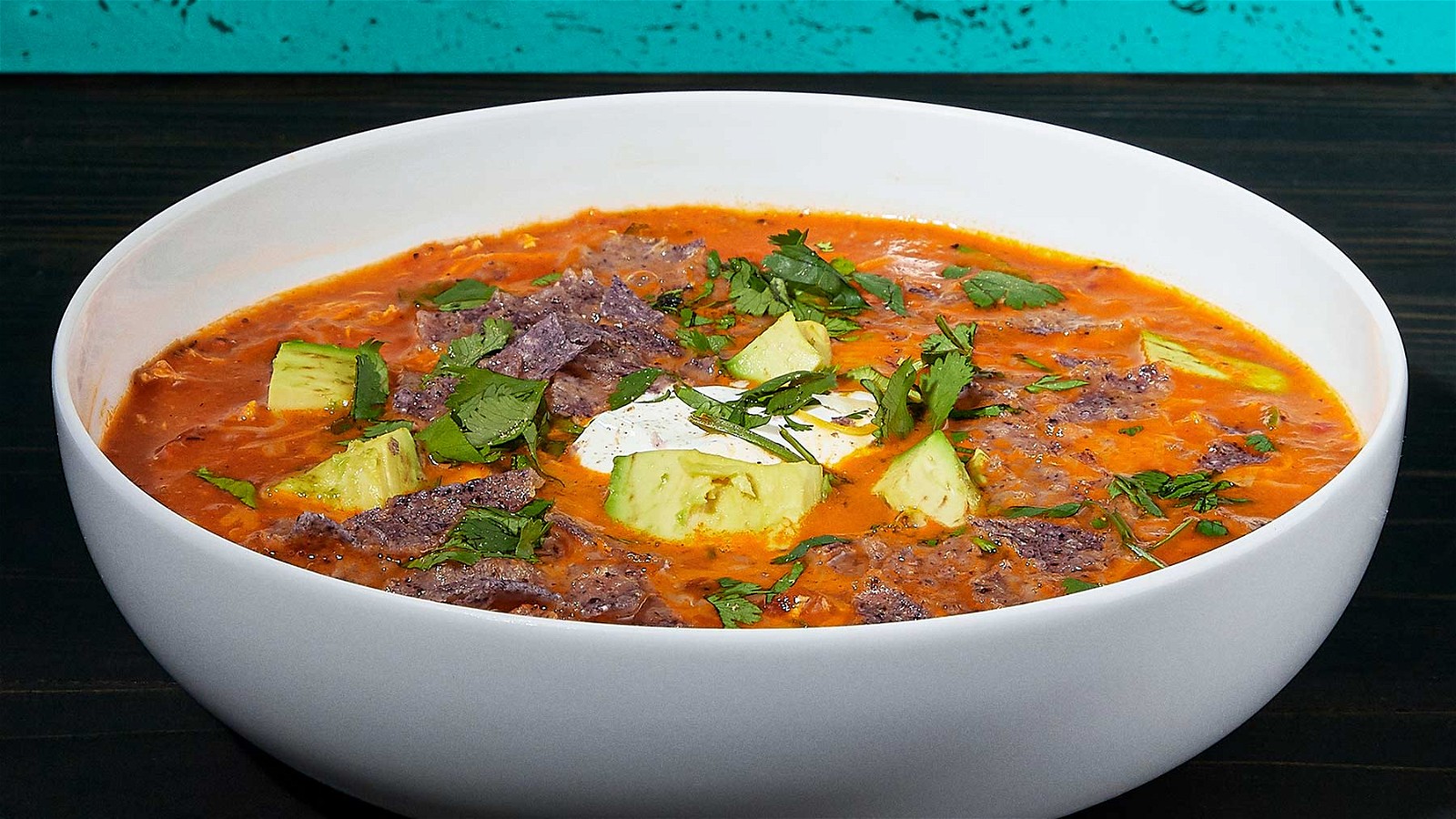 Image of Blue Corn Mexican Turkey Tortilla Soup