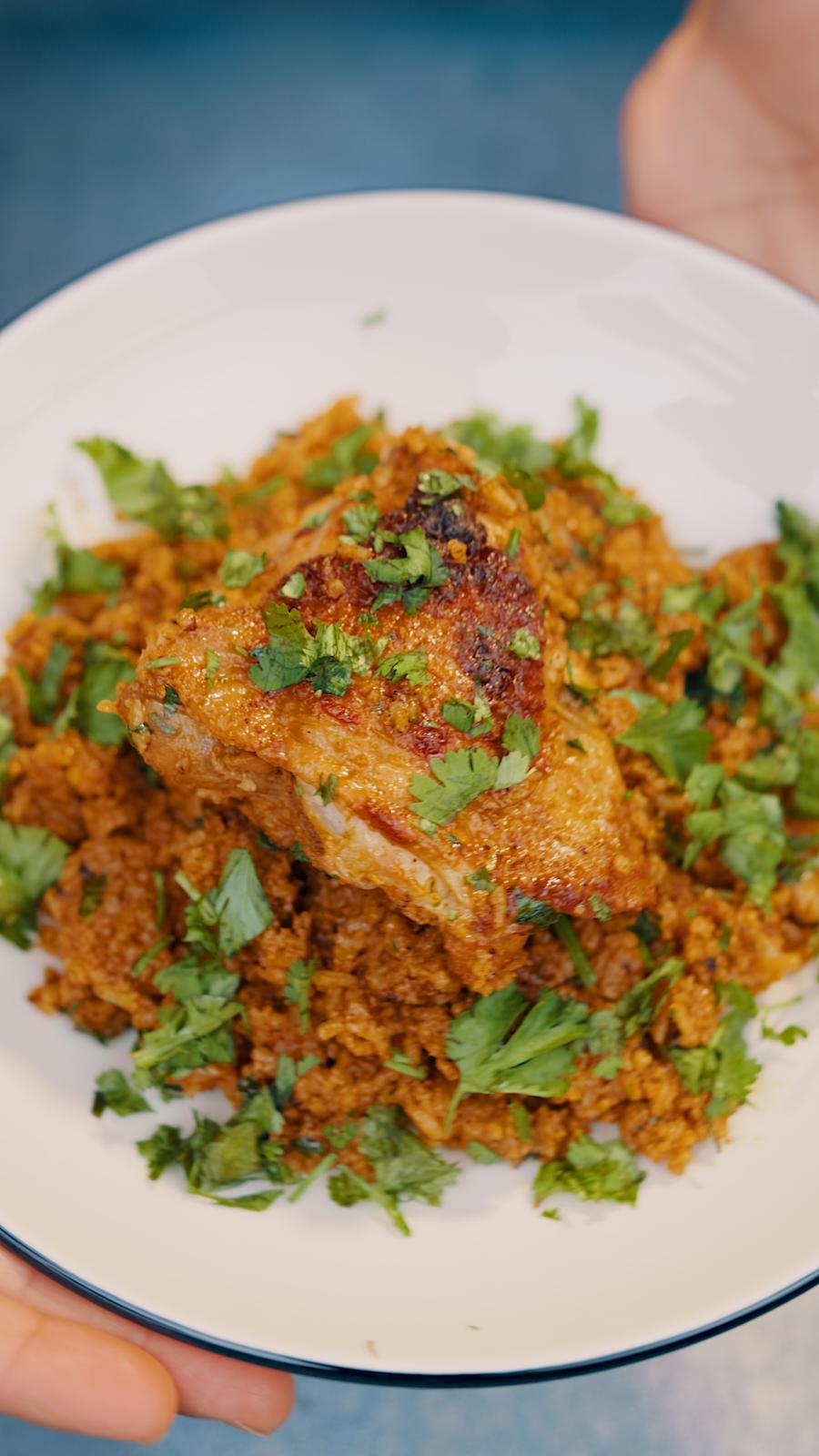 Image of One Pan Peri Peri Chicken Rice
