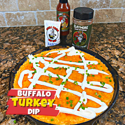 Image of Smoked Buffalo Turkey Dip 