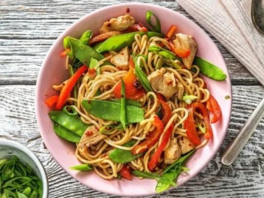 Image of 20 Minute Protein-Packed Chicken Chow Mein Recipe