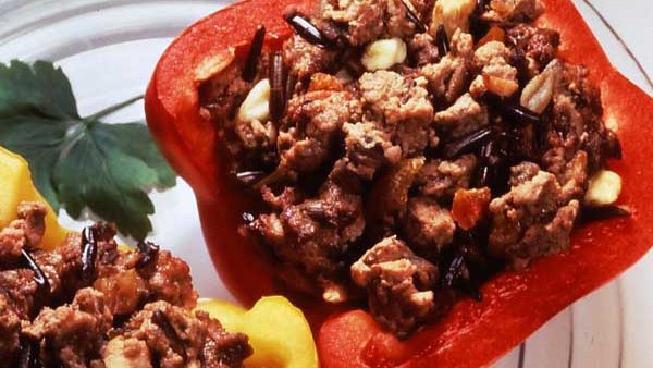 Image of Wild Rice Stuffed Peppers