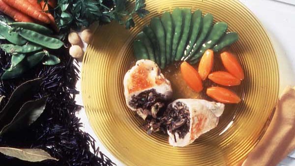 Image of Chicken Breast with Wild Rice Nut Stuffing