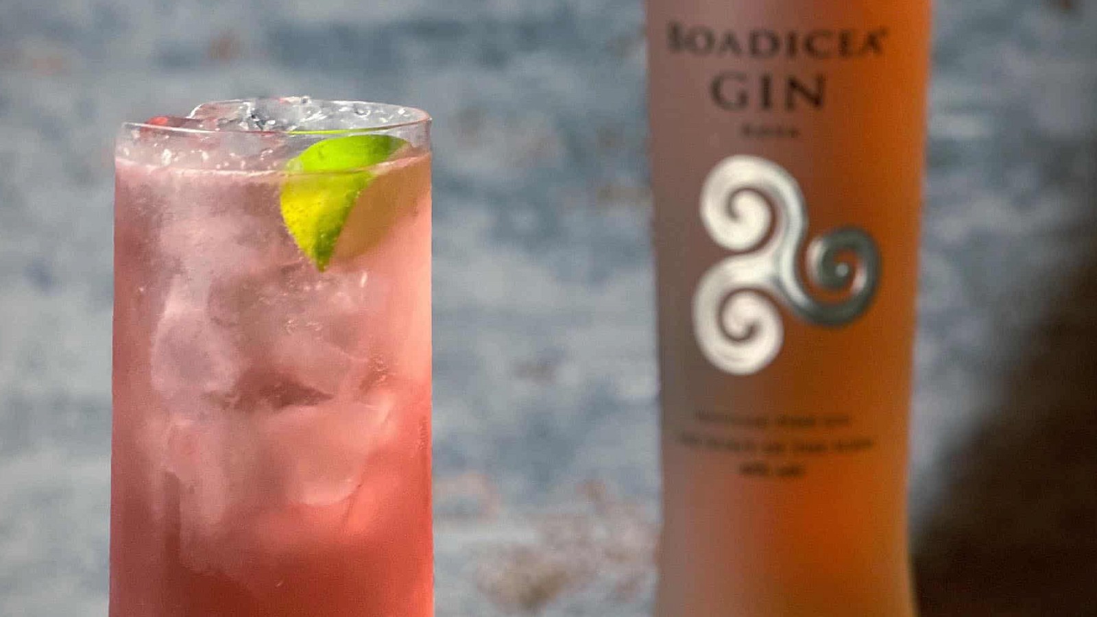 Image of Boadicea® Gin - Rosa - Rosa Lime Collins