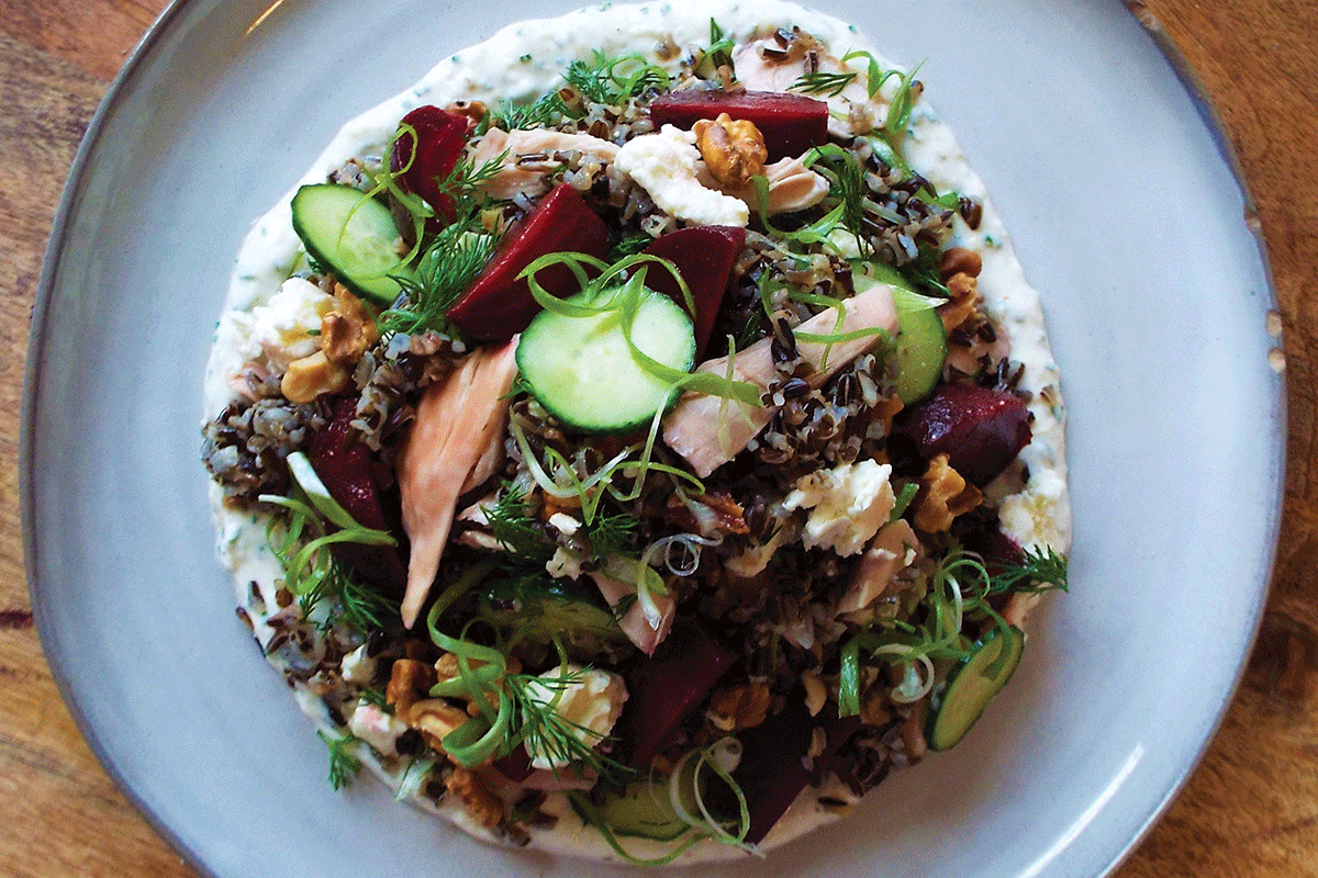 Image of Beet & Wild Rice Salad