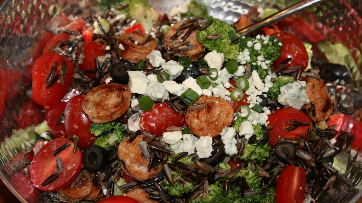 Image of Mediterranean Wild Rice Salad