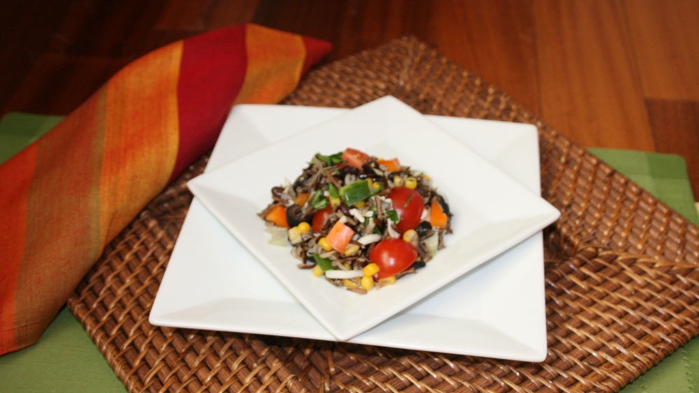 Image of Zesty Wild Rice Salad
