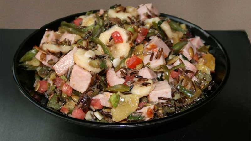 Image of Pork & Wild Rice Chutney Salad