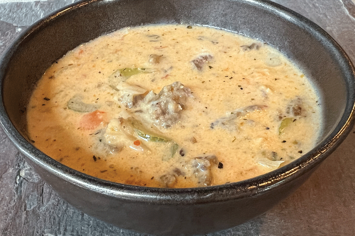 Image of Zesty & Creamy Italian Wild Rice Soup