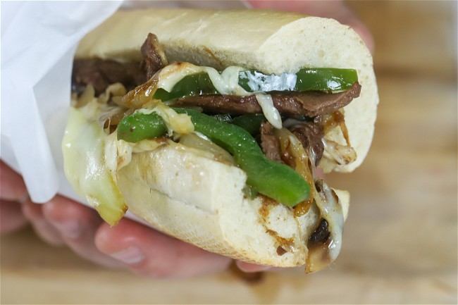 Image of Venison Philly Cheesesteak