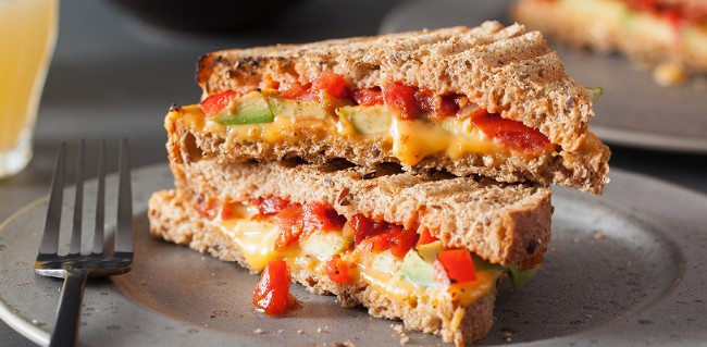 Image of Avocado & Tomato Grilled Cheese