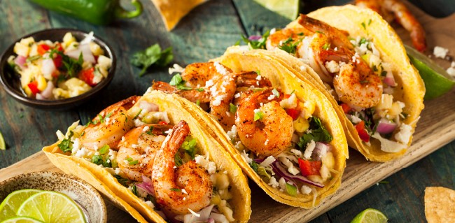 Spicy Shrimp Tacos – Johnny's Fine Foods