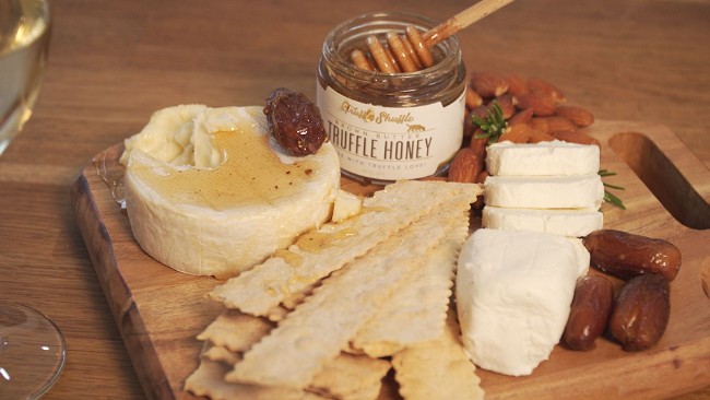 Image of Cheese Board with California's Finest Products