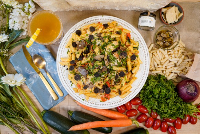Image of Truffle Pasta Primavera